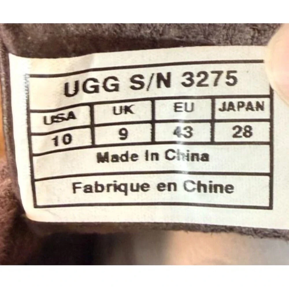 UGG men size
